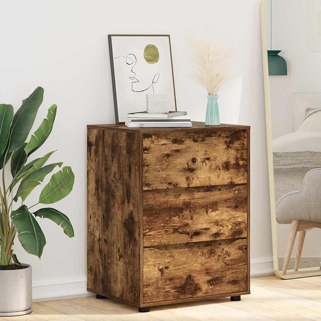 Armadio Rovere fumé 60 x 48 x 81 cm Legno multistrato 888862