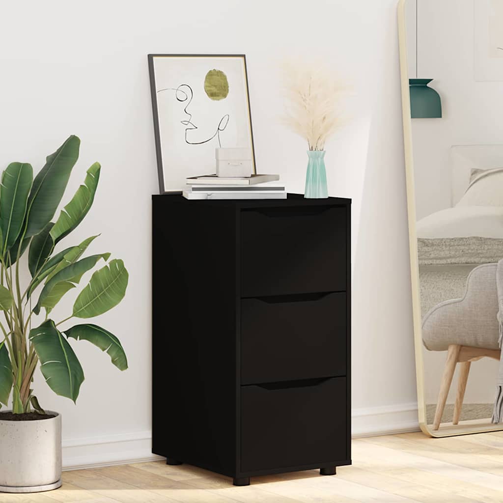 Armadio Nero 40 x 48 x 81 cm Legno multistrato 888868