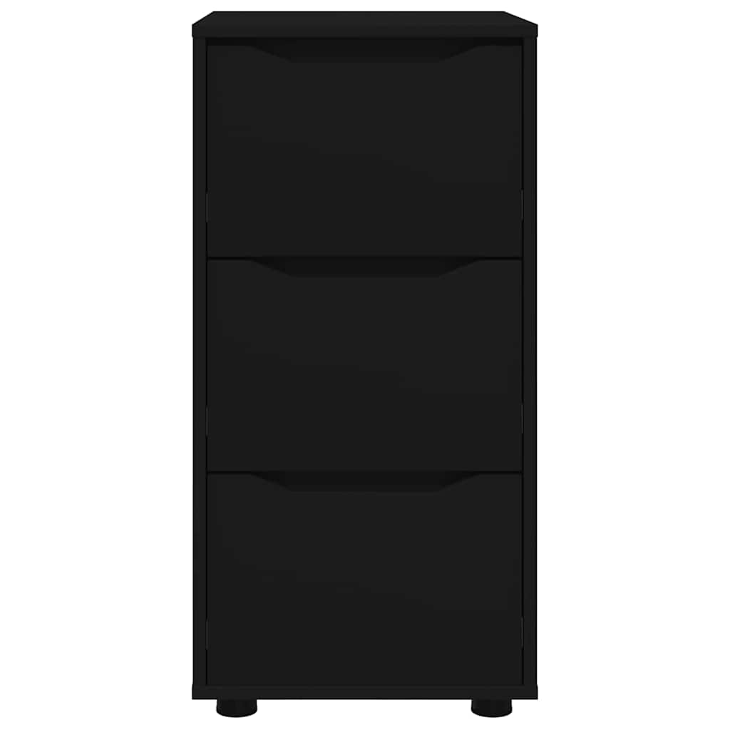 Armadio Nero 40 x 48 x 81 cm Legno multistrato 888868