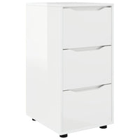 Armadio Bianco Lucido 40 x 48 x 81 cm Legno multistrato 888871