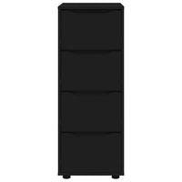 Armadio Nero 40 x 48 x 105 cm Legno multistrato 888898