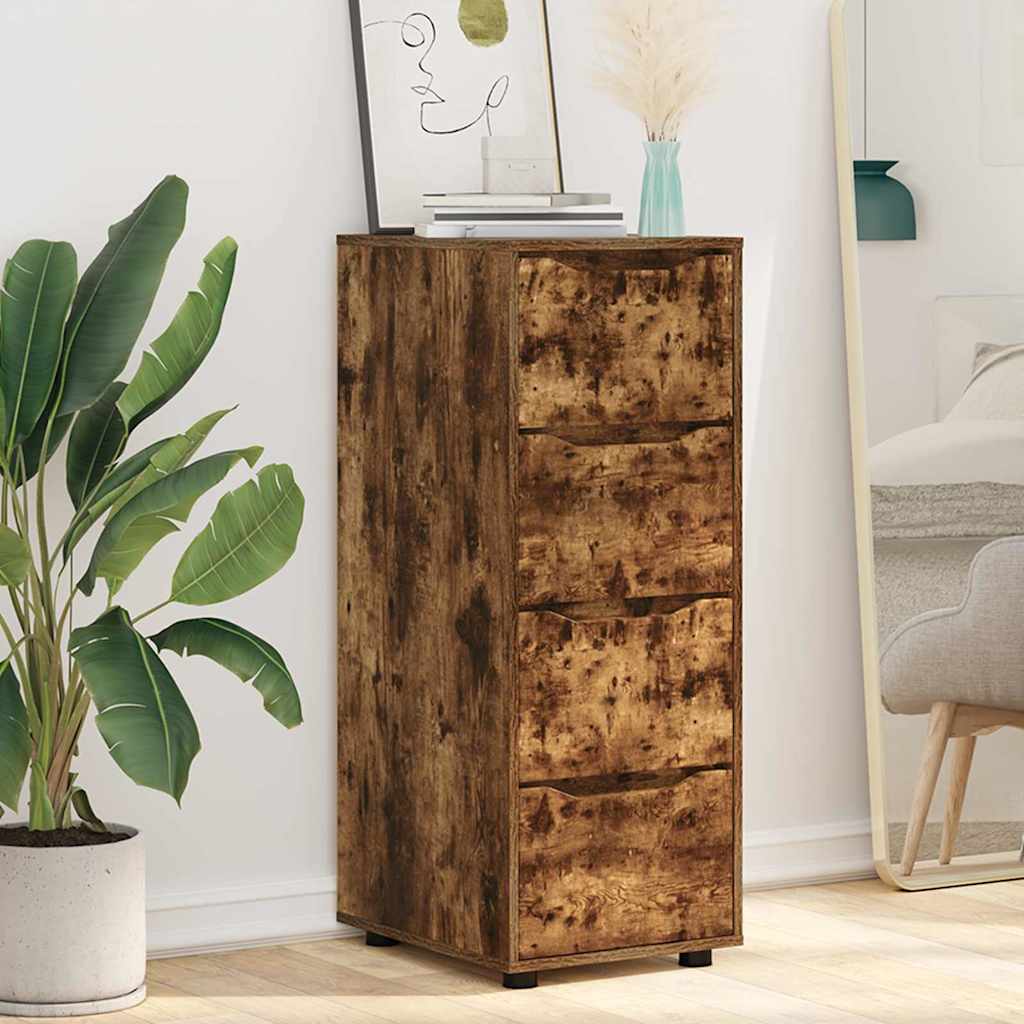 Armadio Rovere fumé 40 x 48 x 105 cm Legno multistrato 888902