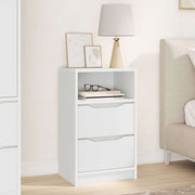 Comodino con cassetto Bianco 40 x 30 x 467 cm Legno multistrato 888907