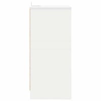 Comodino con cassetto Bianco 40 x 30 x 467 cm Legno multistrato 888907