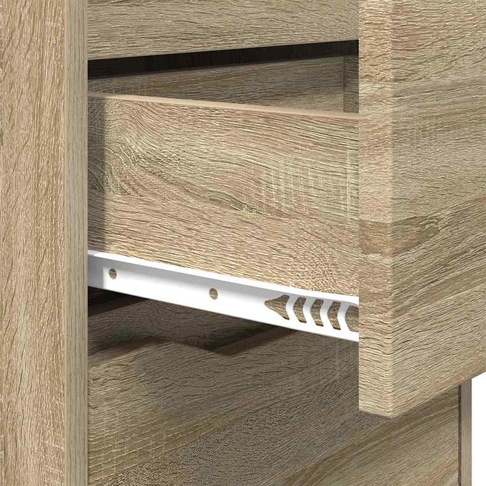 Comodino Rovere Sonoma 40 x 30 x 467 cm Legno multistrato 888911