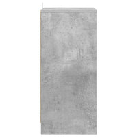 Comodino Grigio cemento 40 x 30 x 467 cm Legno multistrato 888913