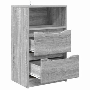 Comodino Grigio Sonoma 40 x 30 x 467 cm Legno multistrato 888919