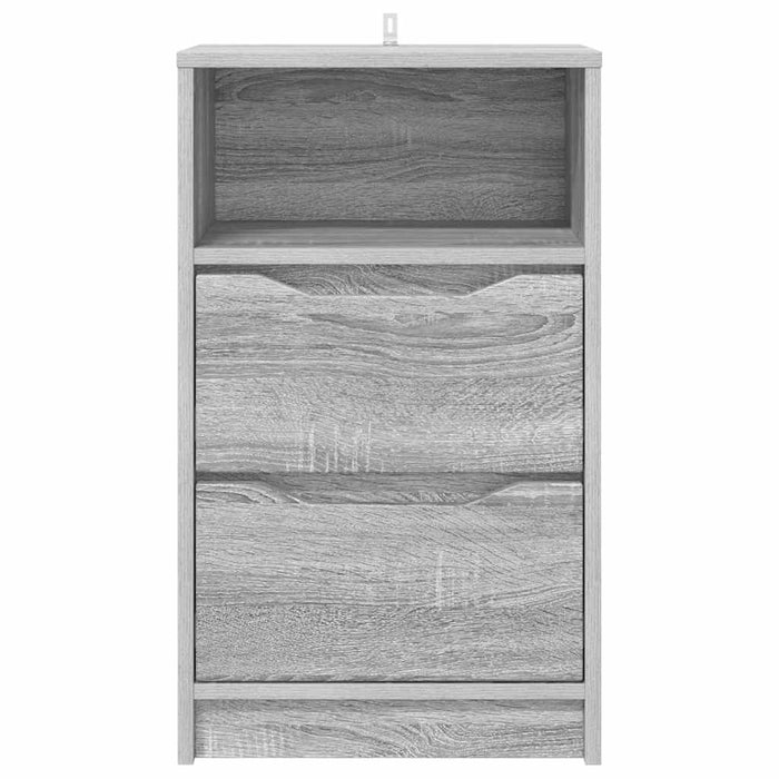 Comodini 2 pcs Grigio Sonoma 40 x 30 x 467 cm Legno multistrato 888920