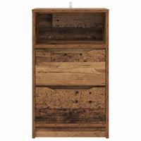 Comodini 2 pcs Legno vecchio 40 x 30 x 467 cm Legno multistrato 888924