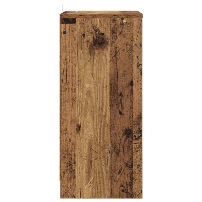 Comodini 2 pcs Legno vecchio 40 x 30 x 467 cm Legno multistrato 888924