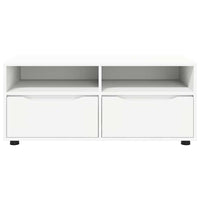 Mobile TV-Credenza TV-Console TV Bianco 100 x 48 x 43 cm Legno multistrato