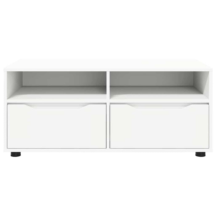 Mobile TV-Credenza TV-Console TV Bianco 100 x 48 x 43 cm Legno multistrato