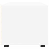 Mobile TV-Credenza TV-Console TV Bianco 100 x 48 x 43 cm Legno multistrato