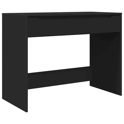 Scrivania con cassetto Nero 100 x 50 x 78 cm Legno multistrato 888938