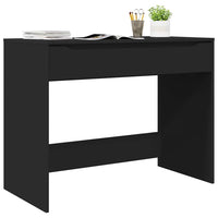 Scrivania con cassetto Nero 100 x 50 x 78 cm Legno multistrato 888938