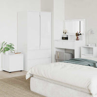 Mobile da Bagno Bianco Lucido 40,5 x 40 x 44 cm 888951