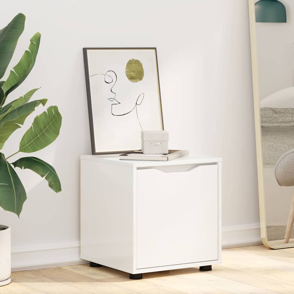 Mobile da Bagno Bianco Lucido 40,5 x 40 x 44 cm 888951