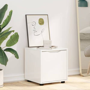 Mobile da Bagno Bianco Lucido 40,5 x 40 x 44 cm 888951