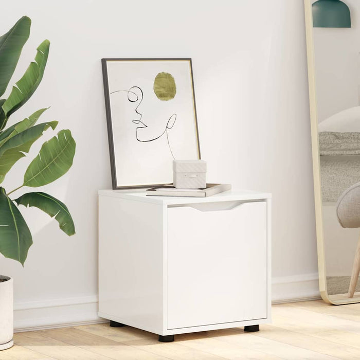 Mobile da Bagno Bianco Lucido 40,5 x 40 x 44 cm 888951