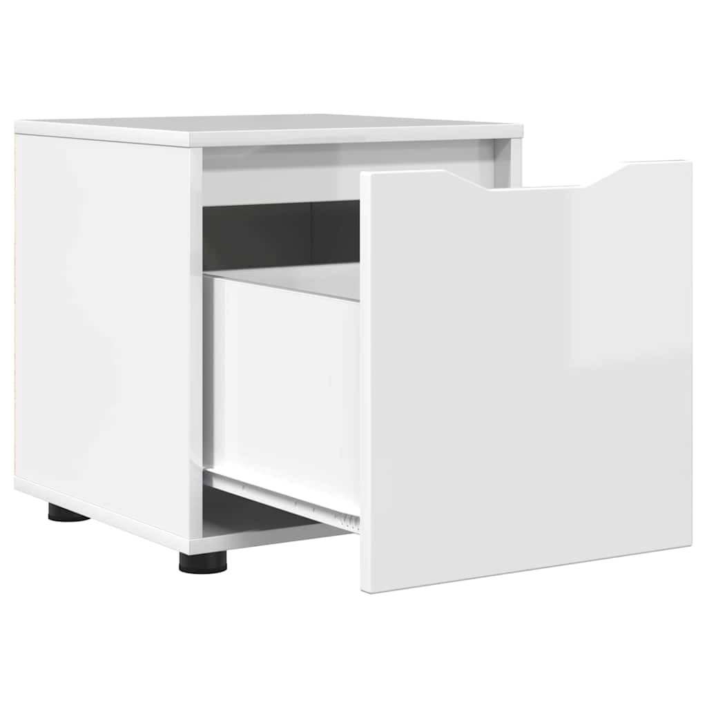 Mobile da Bagno Bianco Lucido 40,5 x 40 x 44 cm 888951