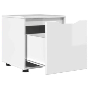 Mobile da Bagno Bianco Lucido 40,5 x 40 x 44 cm 888951