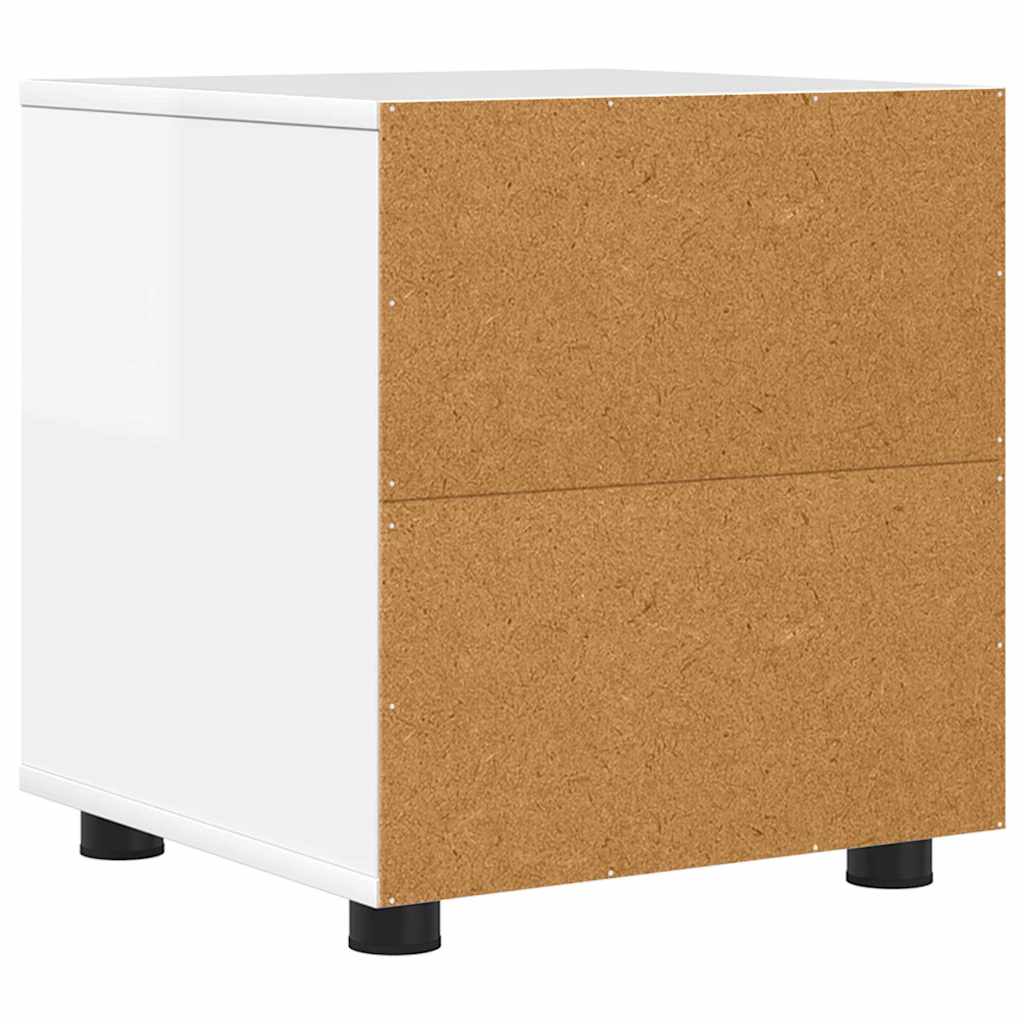 Mobile da Bagno Bianco Lucido 40,5 x 40 x 44 cm 888951