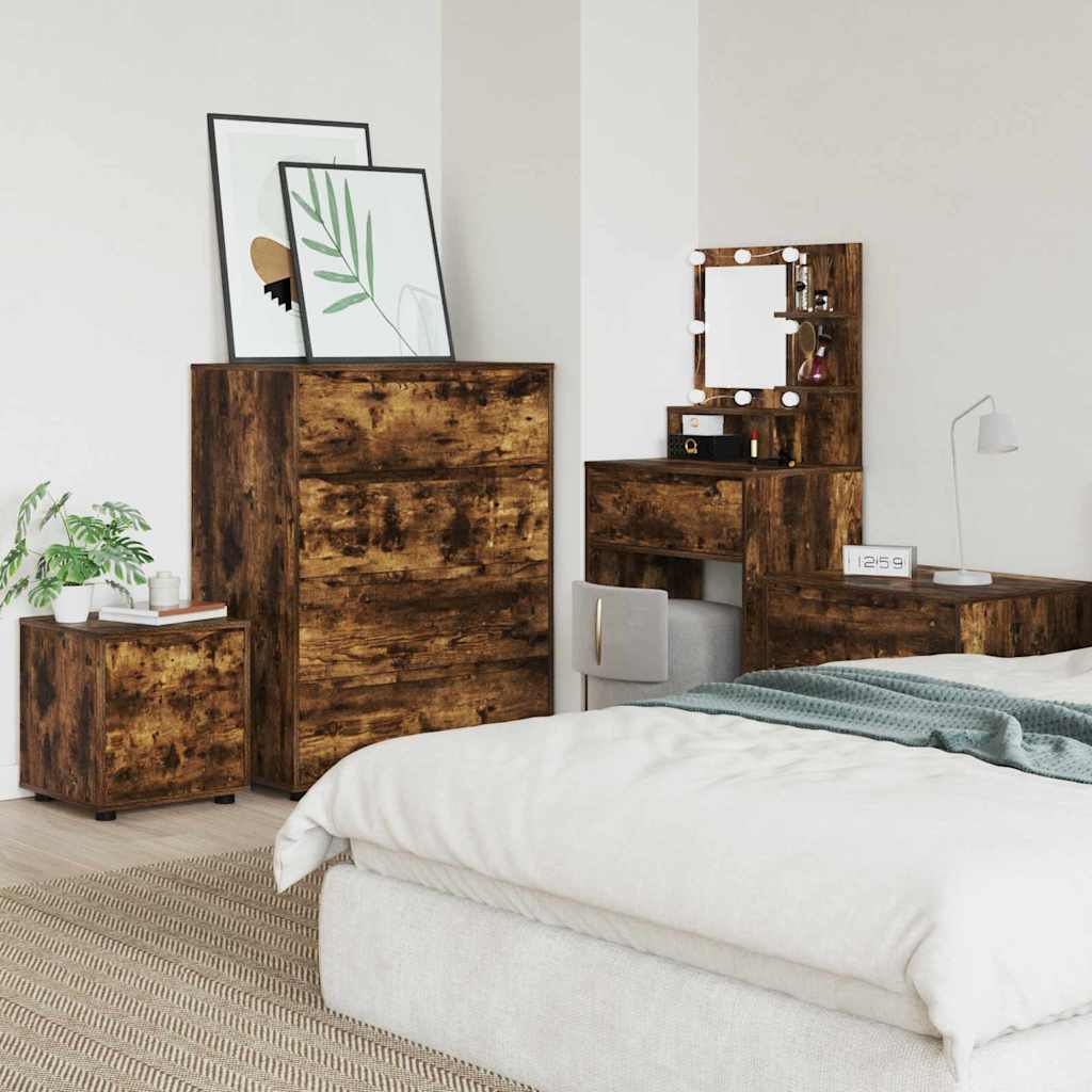 Mobile da Bagno Rovere fumé 40,5 x 40 x 44 cm Legno multistrato 888952