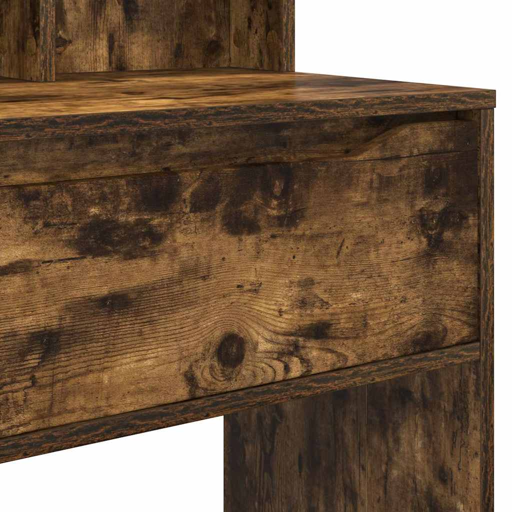 Tavoli da Trucco per Camera da Letto con cassetto Rovere fumé 888972