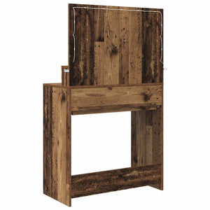 Tavoli da Trucco per Camera da Letto con cassetto Legno vecchio 888975