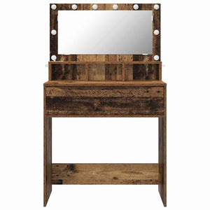 Tavoli da Trucco per Camera da Letto con cassetto Legno vecchio 888975