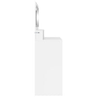 Tavoli da Trucco per Camera da Letto con cassetto Bianco Lucido 888981