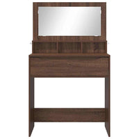 Tavoli da Trucco per Camera da Letto Rovere Marrone 888984