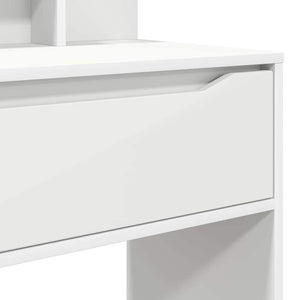 Tavoli da Trucco per Camera da Letto Bianco 80 x 39,6 x 135 cm 888987