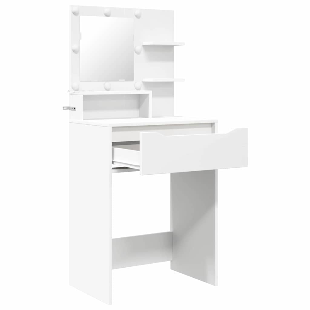 Tavoli da Trucco per Camera da Letto Bianco 80 x 39,6 x 135 cm 888987