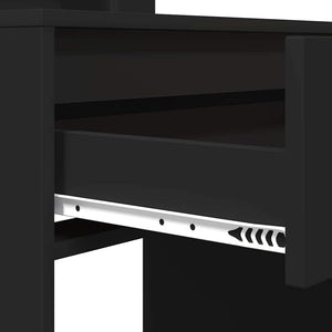 Tavoli da Trucco per Camera da Letto Nero 80 x 39,6 x 135 cm 888988