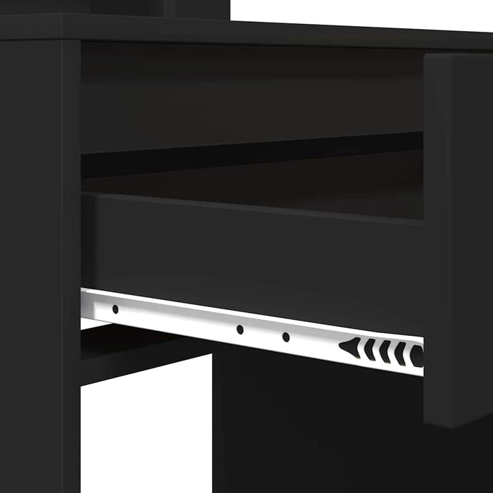 Tavoli da Trucco per Camera da Letto Nero 80 x 39,6 x 135 cm 888988