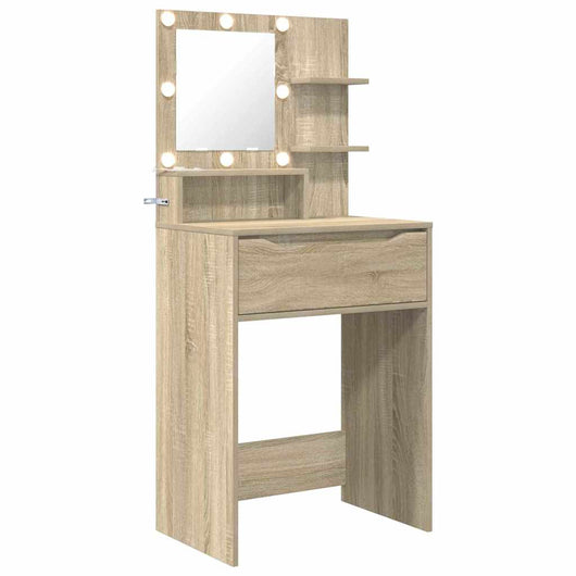 Tavoli da Trucco per Camera da Letto con cassetto Rovere Sonoma 888989