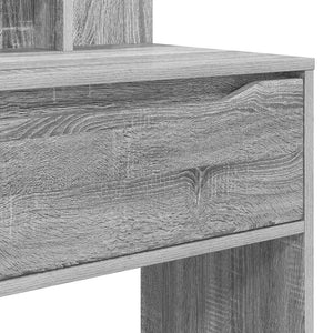 Tavoli da Trucco per Camera da Letto con cassetto Grigio Sonoma 888993