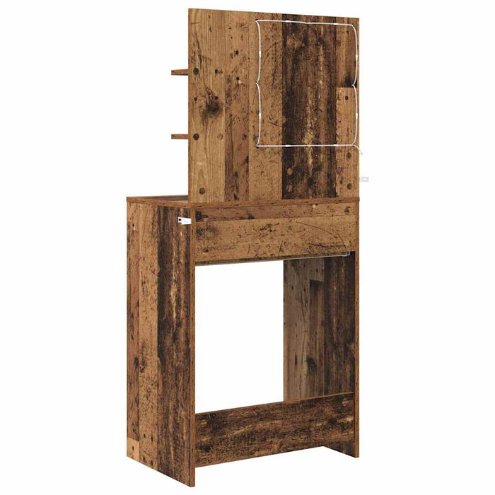 Tavoli da Trucco per Camera da Letto con cassetto Legno vecchio 888995