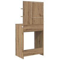 Tavoli da Trucco per Camera da Letto Rovere artigianale 888996