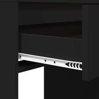 Tavoli da Trucco per Camera da Letto Nero 80 x 39,6 x 135 cm 888998