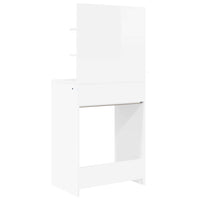 Tavoli da Trucco per Camera da Letto con cassetto Bianco Lucido 889001