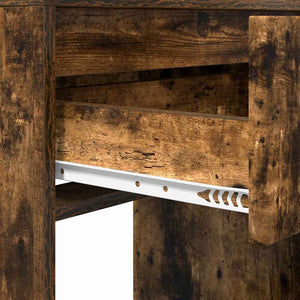 Tavoli da Trucco per Camera da Letto con cassetto Rovere fumé 889002