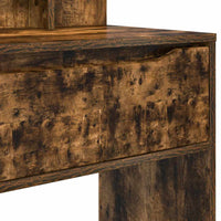 Tavoli da Trucco per Camera da Letto con cassetto Rovere fumé 889002