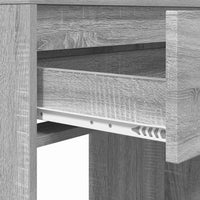 Tavoli da Trucco per Camera da Letto con cassetto Grigio Sonoma 889003