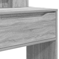 Tavoli da Trucco per Camera da Letto con cassetto Grigio Sonoma 889003