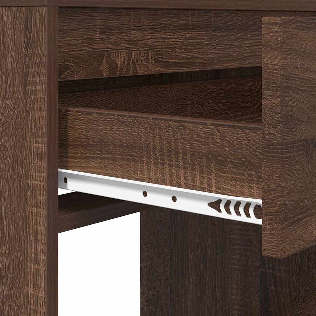 Tavoli da Trucco per Camera da Letto Rovere Marrone 889004