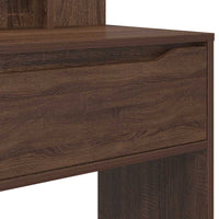 Tavoli da Trucco per Camera da Letto Rovere Marrone 889004