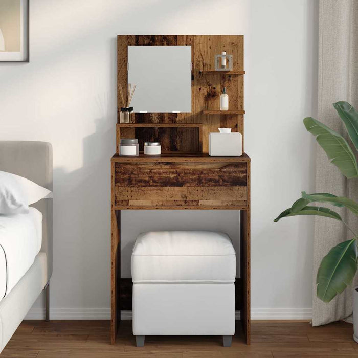 Tavoli da Trucco per Camera da Letto con cassetto Legno vecchio 889005