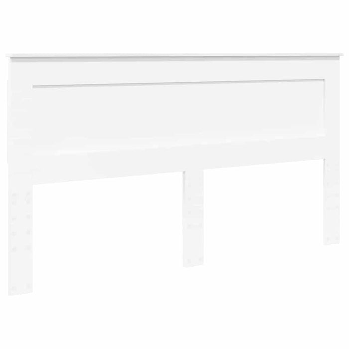 Testiera-Testata-Testiera Decorativa Bianco 200 cm Legno multistrato 247807